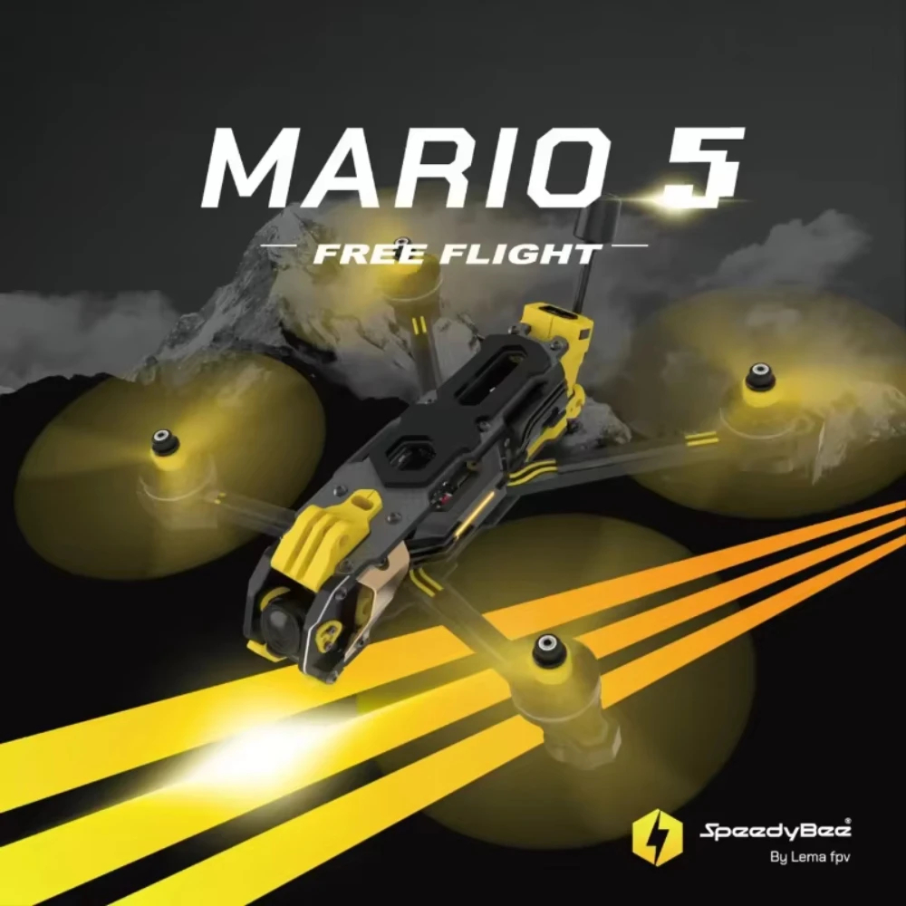 Speedybee Mario 5 O4 Frame Kit - Drone Kit Fpv recension och pris